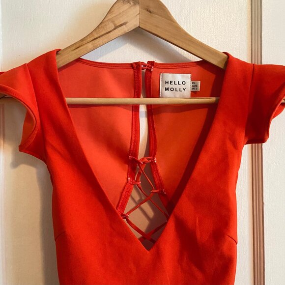 Hello Molly 'Take the Reigns' Dress in Red - Picture 13 of 13